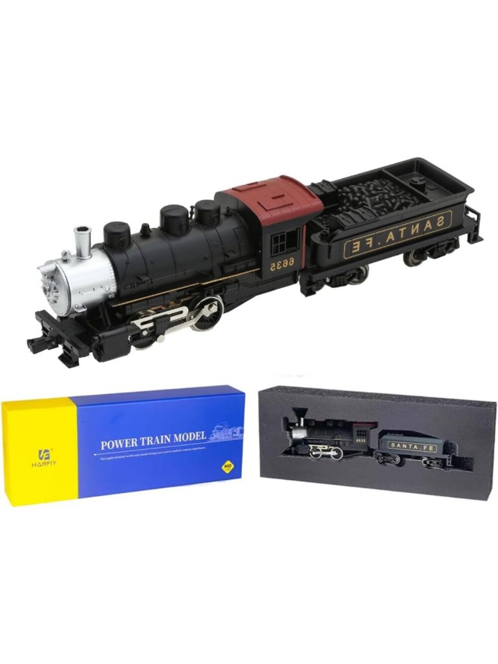 HO Scale Model Railway Pennsylvania 0-4-0 Flat Coal Tender Steam Locomotive